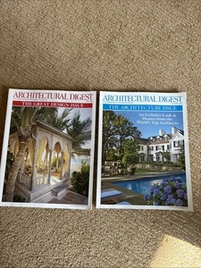 2 Issues: Architectural Digest May 2008, October 2009 Great Design, Architecture - Picture 1 of 1