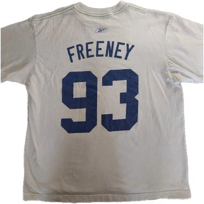 Indianapolis COLTS Dwight FREENEY Camisa Para Hombres Grande Blanca NFL Fútbol Reebok Lg Foto 1 de 4