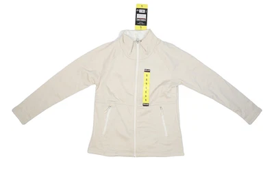 Jaqueta Kirkland Signature feminina pequena com zíper completo bolsos de lã aconchegante 7772000 - Imagem 1 de 4