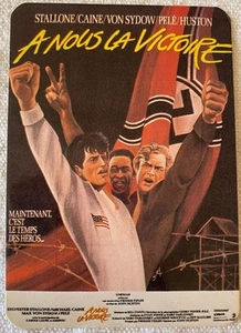 ⭕⭕VTG calendario de bolsillo para tarjetas 1987 Portugal A NOUS LA VICTOIRE STALLONE CAINE PELÍCULA - Imagen 1 de 2