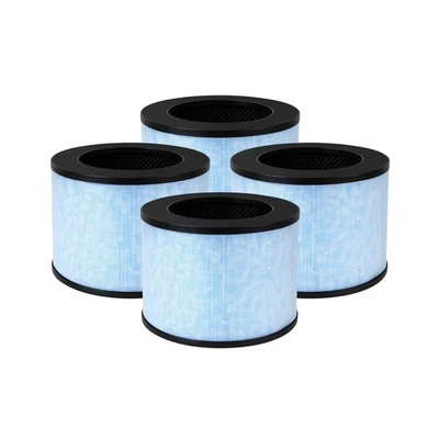 Purificador de aire instantáneo de reemplazo de filtro de carbono 3 en 1 F100 True HEPA AP100, 4 PK Foto 1 de 4
