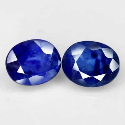 1.10Ct. Natural Gemstone Sapphire Cornflower Blue Oval Mozambique Ravishing - Image 1 of 4