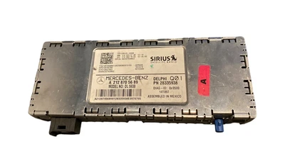 Receptor de radio satelital Sirius Mercedes W212 E350 С300 SLK250 2128705689 OEM Foto 1 de 4