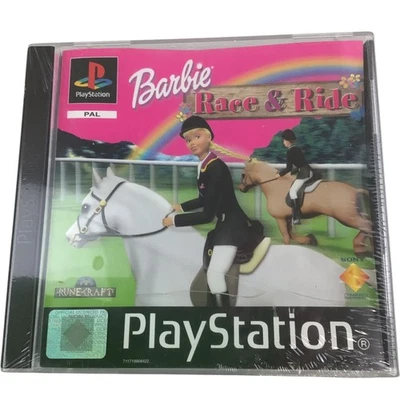 Barbie Race & Ride PlayStation Game PAL Edition Collector's Item New - Image 1 of 4
