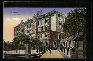 Pirmasens, Kaiserschule, Ansichtskarte 1920  - Picture 1 of 2