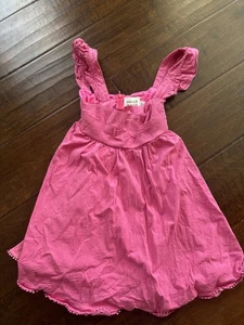 Vestido Hello Molly Rosa XS Correa para el Hombro Cremallera Trasera - Imagen 1 de 7