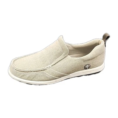 Zapato de barco sin cordones de lona para hombre Margaritaville Marina talla 9 1029-130 Foto 1 de 4