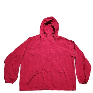 VTG Timberland XL Softshell 1/2 Zip Hoodie Jacket Windbreaker Lightweight - Picture 1 of 20