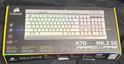Corsair K70 RGB MK.2 SE (CH9109114NA) Wired Gaming Cherry MX Keyboard Pre-owned - Image 1 of 4