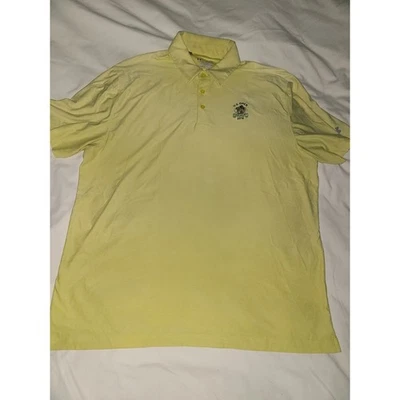 Under Armour Heatgear US Open Oakmont 2016 Golf Polo Shirt XL Mens Yellow - Image 1 of 4