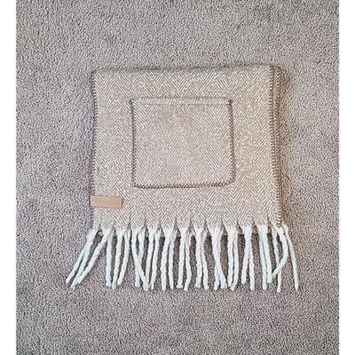 Steve Madden мягкий глушитель шарф — один размер песок с карманами — новый с Ярлыками - Изображение 1 из 4