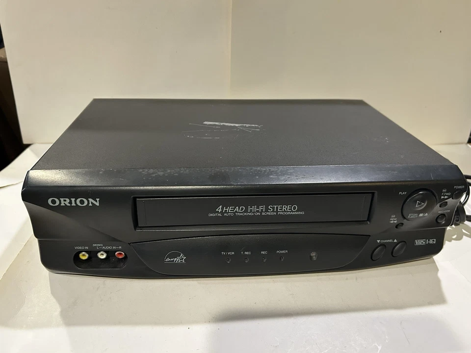 Orion VR5006 VCR 4-Head VHS Player HQ Digital Auto Tracking  No Remote Tested - Image 1 of 4
