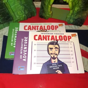 CANTALOOP A PLAYABLE THRILLER Book 1 & 2 Bundle - Escape Room Adventure Gamebook - Picture 1 of 8