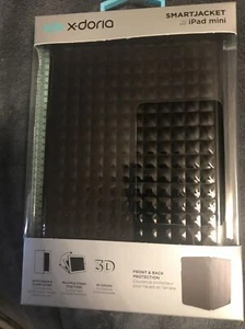 X-Doria Smart Jacke schwarz 3D Design mit Auto Wake/Sleep für iPad Mini Brandneu! - Bild 1 von 6