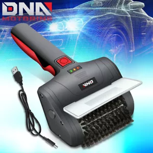 Cepillo limpiador de parrilla de barbacoa inalámbrico recargable de 8 V + cable de carga tipo C - Imagen 1 de 7