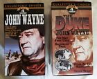 John Wayne Collectors Choice 8 VHS Western Film Film Set