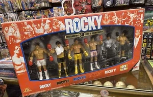 Rocky Celebrating 30 Years of Rocky Balboa 6 Figure Set Jakks Pacific - Picture 1 of 13