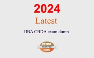 Dump IIBA CBDA GARANTI (1 mois de mise à jour) - Photo 1/1