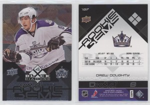2008-09 Upper Deck Black Diamond Quadruple Diamonds Drew Doughty #197 Rookie RC