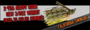 Dirty Jigs California Swim Jig Heavy Hook - Größe/Farbe wählbar - Bild 1 von 25