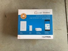 Lutron P-BDG-PKG1W Caseta Wireless Dimmer Kit With Smart Bridge
