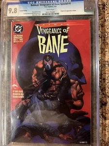 Batman Vengeance of Bane #1 CGC 9.8 NM/MT 2nd Print 1993 1st Bane DC Comics - Picture 1 of 3