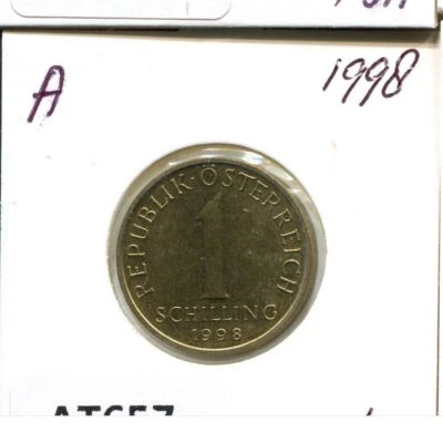 1 SCHILLING 1998 AUSTRIA Coin #AT657U - Image 1 of 3