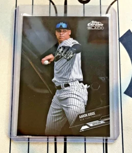 Aaron Judge 2021 Topps Cromo Negro #82⚾ Yankees de Nueva York 🔥 CANTIDAD - Imagen 1 de 3