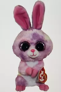 Ty Beanie Boos Avril the Rabbit, Bunny Style 36204 NEW Boo 6” 15cm MWMT Rare - Picture 1 of 3