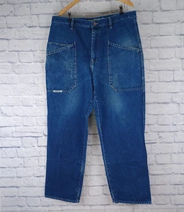 Mecca USA Wide Leg Baggy IVAN Slash Pockets Jeans Men's Size 40 x 33 - Picture 1 of 11