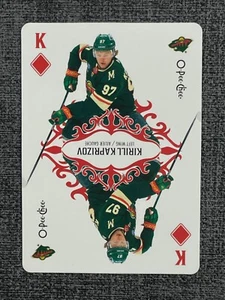 Kirill Kaprizov 2023-24 OPC O-Pee-Chee Hockey Playing Cards #K-DIAMONDS King - Picture 1 of 2