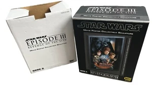 CODE 3 STAR WARS REVENGE OF THE SITH EPISODE 3 MOVIE POSTER SCULPTURE BEST BUY - Picture 1 of 6