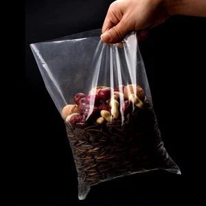 CLEAR Polythene Food Use Freezer Storage Bags Strong Plastic Crafts Food Packing - Picture 1 of 4