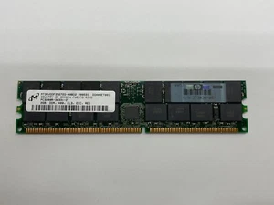 HP 2GB PC3200R DDR 400 CL3 ECC REG MT36VDDF25672G-40BD2 373030-051 - Picture 1 of 3
