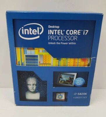 Intel Core i7-5820K 3.3GHz 6-Core (BX80648I75820K) Processor WORKS GREAT - Image 1 of 4