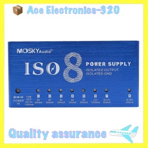 For 9V 12V 18V ISO-8 Isolated Each Output Professional Effects Power Supply - Picture 1 of 5