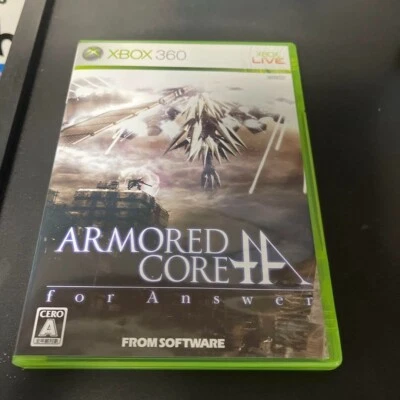 Xbox 360 Armored Core for Answer Microsoft Software Japanese Edition - Image 1 of 2