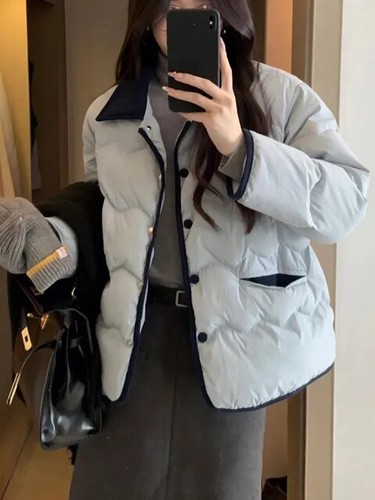 OFF WHITE Piumini casual donna cotone giacca imbottita donna autunno inverno manica lunga