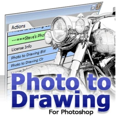 Photo to Drawing for Photoshop - Action Set - Image 1 of 4