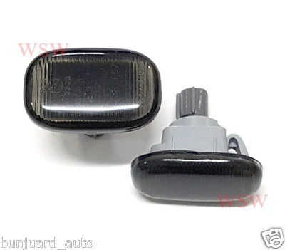 For Side Repeaters Indicator Smoked light Toyota Hilux Mk6 Mk7 Vigo Sr5 05-14 - Image 1 of 3