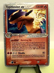Pokemon TCG: 2005 EX Unseen Forces Typhlosion ex 110/115 Ultra Rare LP - Picture 1 of 8