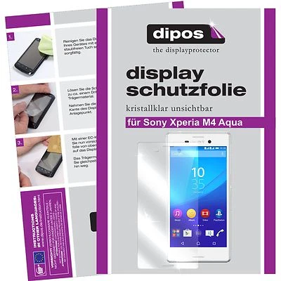 2x Protector Pantalla para Sony Xperia M4 Aqua Protector Protector Cristalino Foto 1 de 4