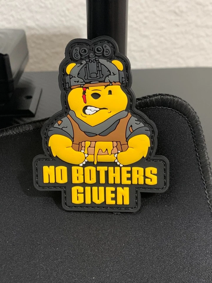 5 pezzi Orso Soldato 01 Patch Velcro - Immagine 1 di 1