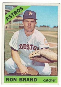 1966 TOPPS # 394 RON BRAND ASTROS BASEBALL CARD - NICE AND NO CREASES - LOOK!!! - Bild 1 von 2
