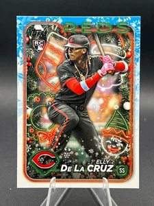 2024 Topps Holiday #H102 Elly De La Cruz -656 - Picture 1 of 2