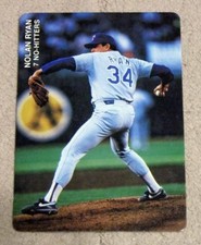 1992 Mother's Cookies NOLAN RYAN #6 - 7 No-Hitters - Texas Rangers