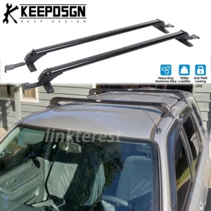 Portaequipajes de carga con cerradura para techo de 43,3" con cerradura para Honda CR-V - Imagen 1 de 12