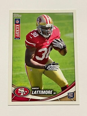 2013 Topps Kickoff Football #13 - Marcus Lattimore RC - San Francisco 49ers - Image 1 of 2