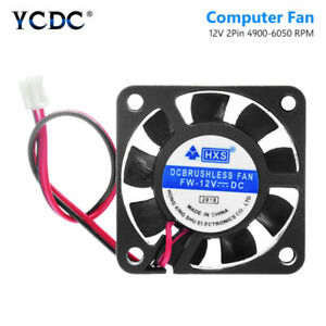 40mm 2 Pin 12V Cooler Cooling Fan For VGA Video Graphics Card CPU Heatsink 4010