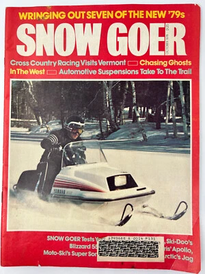 SNOW GOER Snowmobile Magazine October 1978 Vintage - Image 1 of 4